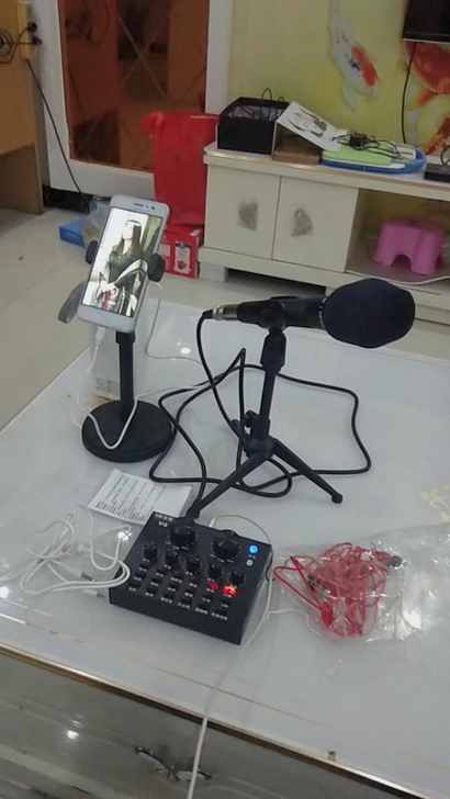 亏本出】话筒声卡套装手机直播设备全套主播唱...