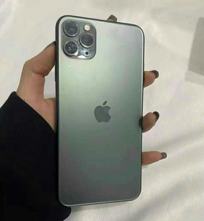 苹果11promax绿色256g国行手机使...