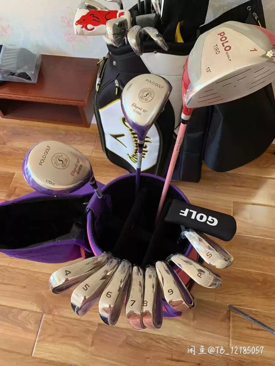 高尔夫球杆   基本全新除了一号木