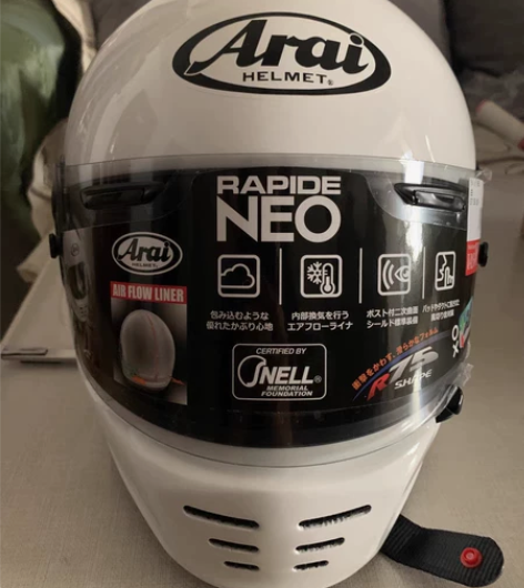 ARAI NEO复古盔巡航哈雷拿铁自由攀爬...