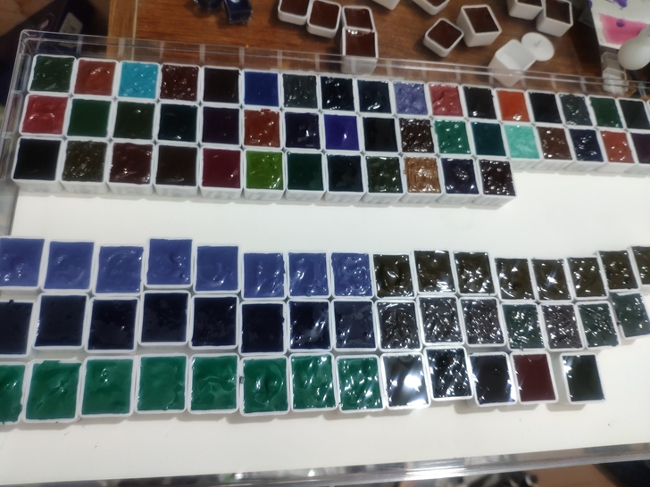 DS水彩特殊分层色沉淀色矿物色 全网最低价...