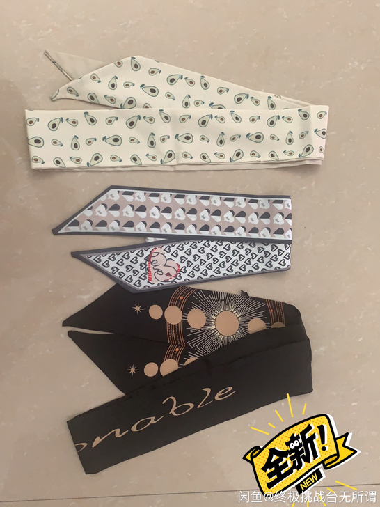杭州特产丝巾全新未使用  包包装饰  绑头...