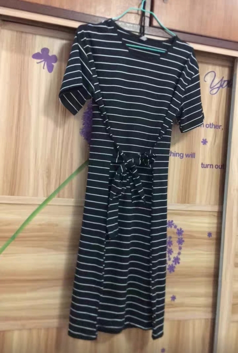 大码连衣裙材质棉+氨纶不缩水不掉色有垂感2...