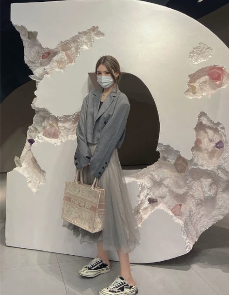 网红诺一斤同款网纱半身裙女装度假出国旅游