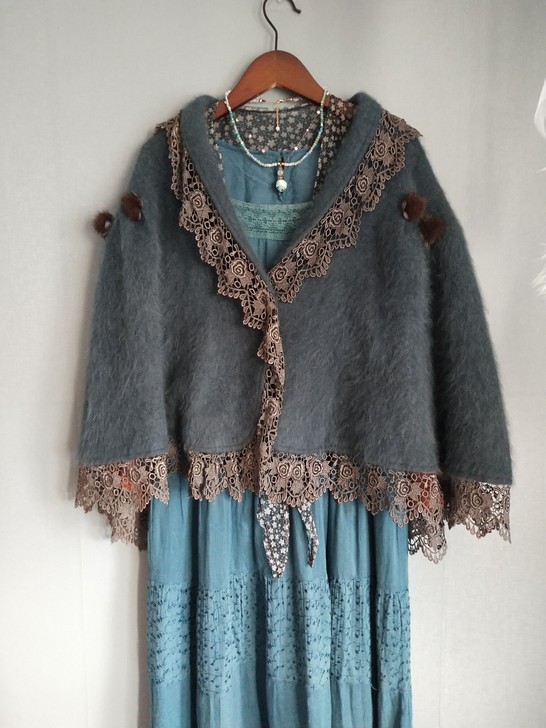 【已hold】借水无花音Vintage水貂...