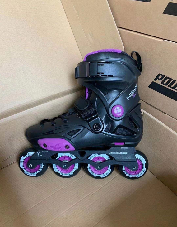 正品宝狮莱hawk轮滑鞋成人轮滑鞋  35...