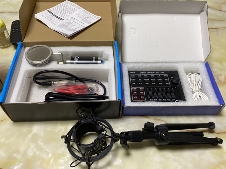 声卡手机带设备游戏变声器 使用方式:手持 ...