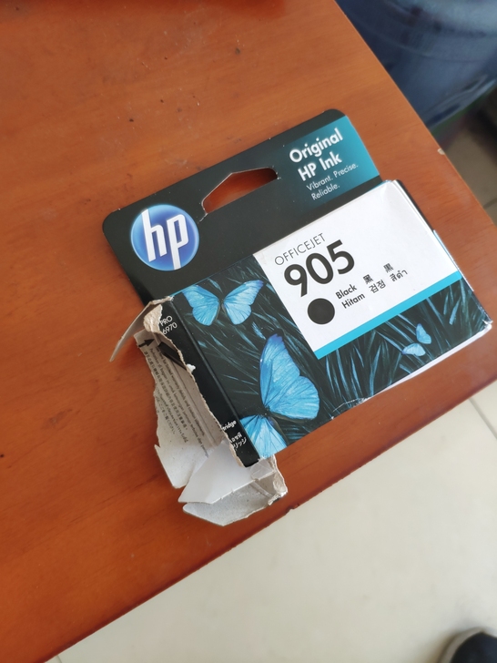 惠普（HP）T6M01AA 905 黑色墨...