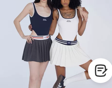 SweetChilling 毛织美式运动风...