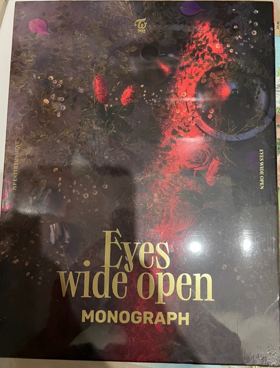 出twice eyes wide open...