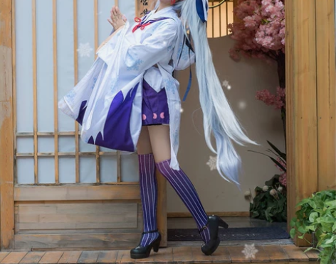 雪初音COS服vocaloid初音未来co...