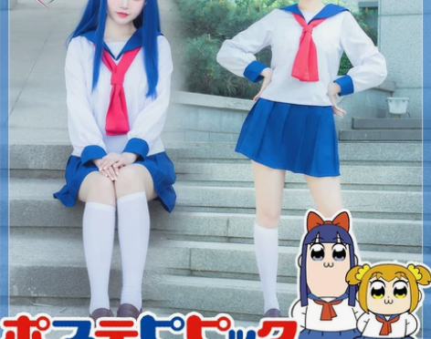 pipi美cos服➕假发 很早以前买的 试...