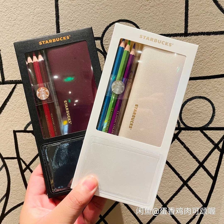 星巴克彩铅笔袋辉伯嘉联名款