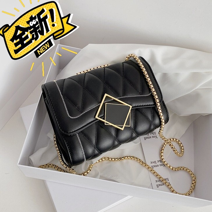 仓库搬迁 清货价 绣线菱格女包百搭腋下单肩...