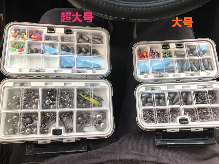 户外防水收纳盒钓鱼配件盒路亚盒鱼钩盒零件盒...