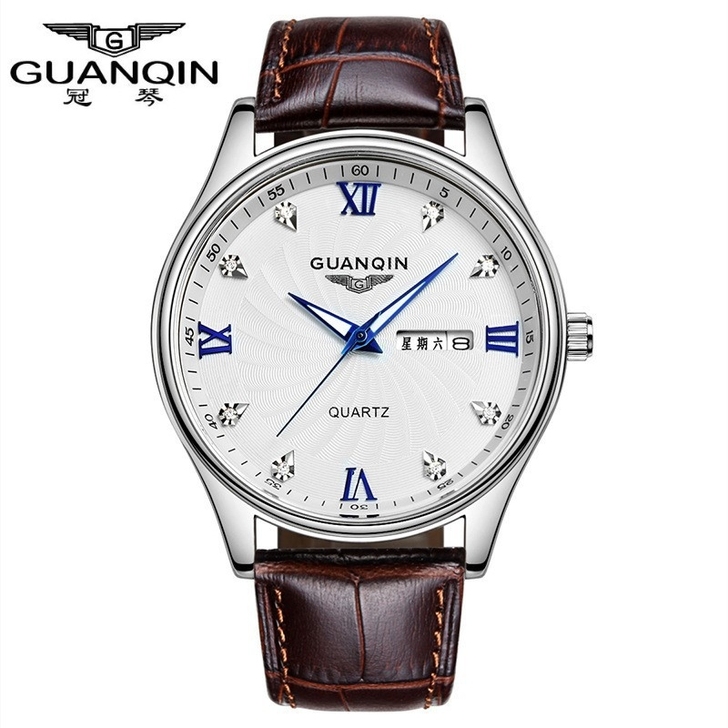 （全新包邮）冠琴新款男士手表品牌 瑞士超薄...