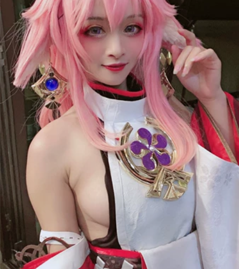 【已被预定】次元依的八重神子cos服s码,...