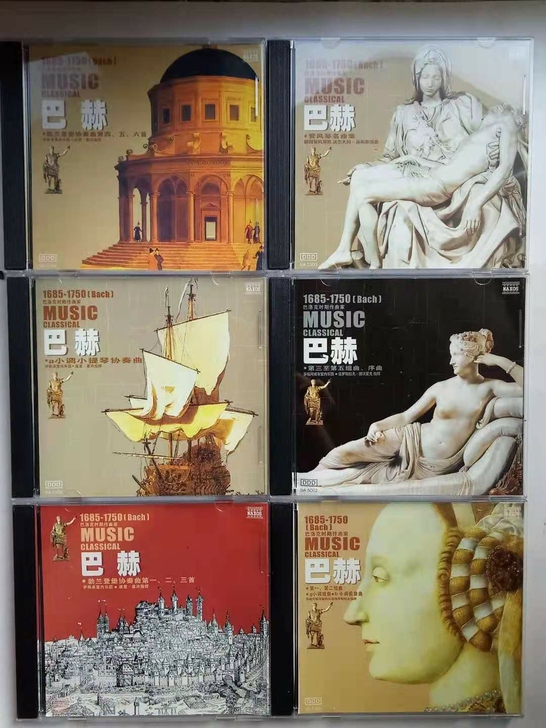 拿索斯巴赫古典音乐家的生命传奇系列6碟装