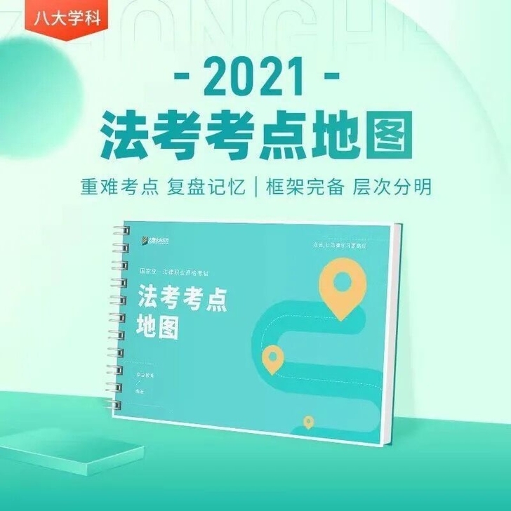 2021法考考点地图知识思维导图国家统一法...