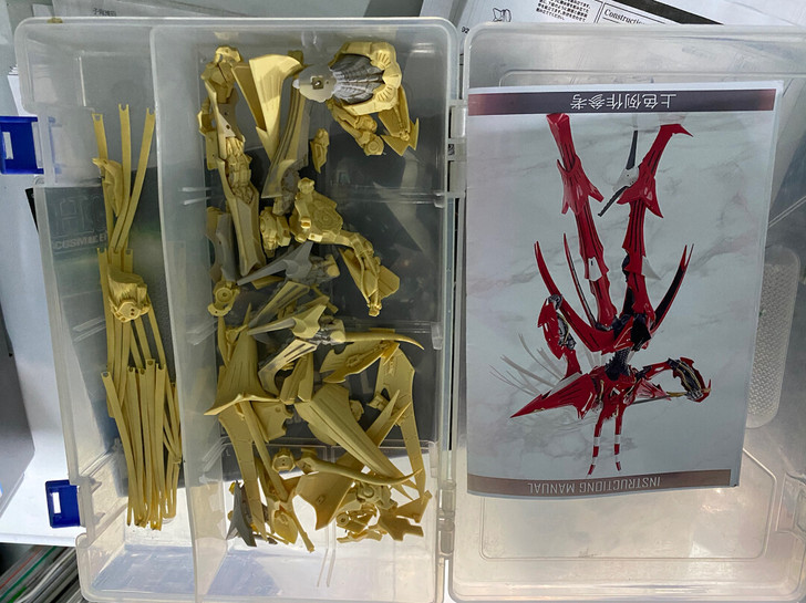 gk 1/100fss五星物语红幽灵，不保...