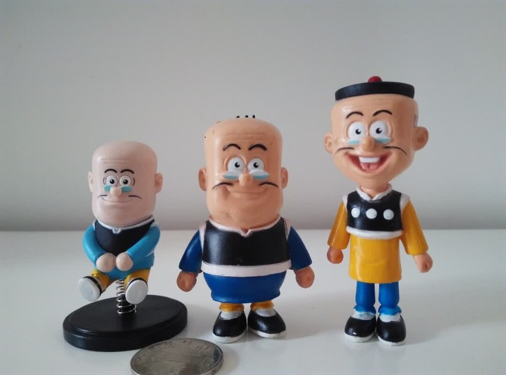 omq老夫子大番薯手办模型7cm 价格为单...