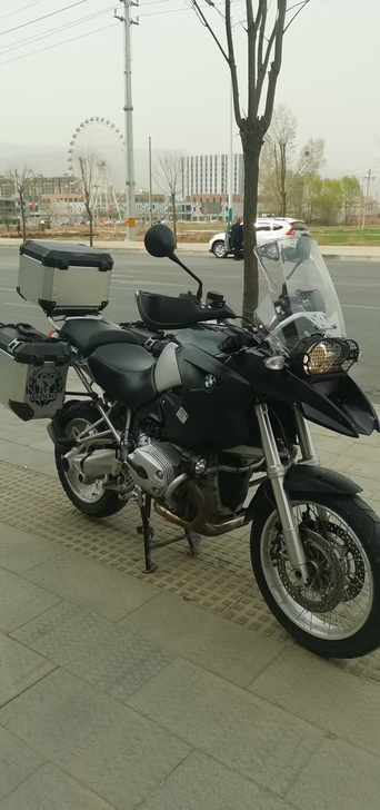 宝马gs1200油鸟拉力摩托车旅行车长途利...