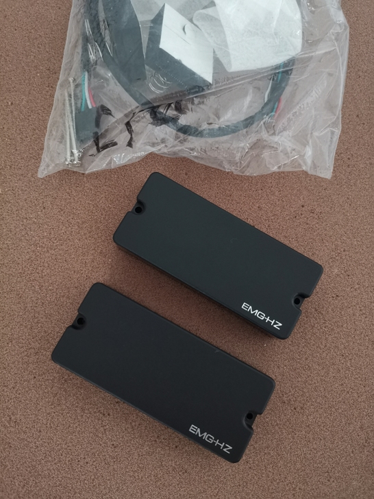 emg 35hz 贝斯拾音器 试用了一次
