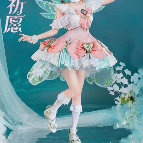（已约换）瑶时之祈愿除法杖翅膀大全套cos...