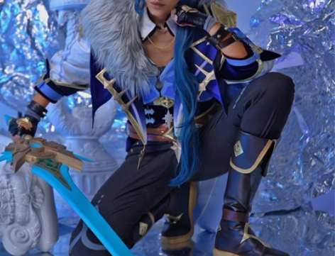 【直售】原神cos服凯亚cos套装冰西风骑...