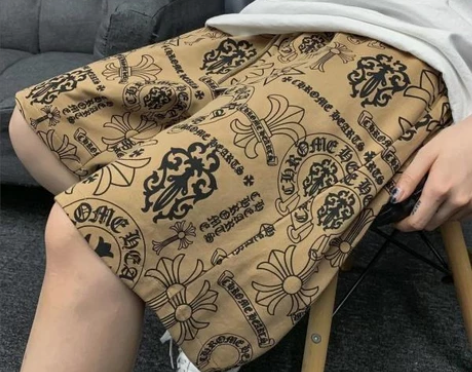 短裤男夏季潮流港风薄款韩版运动过膝五分裤宽...