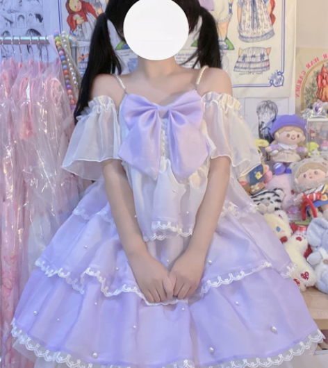 （慢收 收小海妖 渐变款蓝色紫色都行  s...
