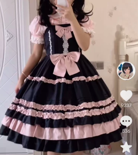 退坑出可可甜心酱lolita，柏林少女，黑...