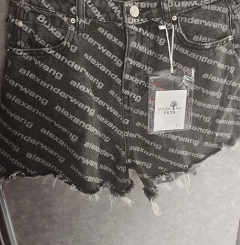 牛仔短裤时尚外穿女 腰围拉伸72-74