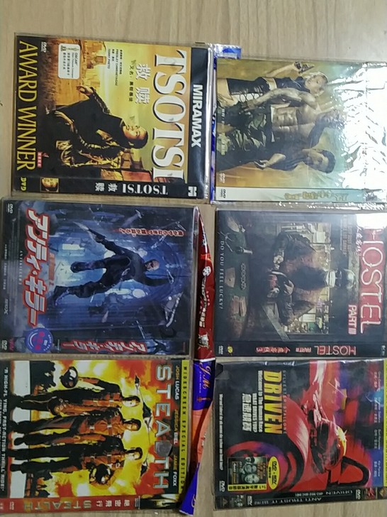 简装国外dvd影碟影片,3元一张,运费10...