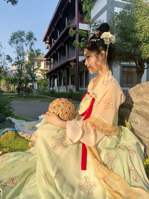 汉黛记原创 梦矜唐  复原齐胸一片式破裙汉...