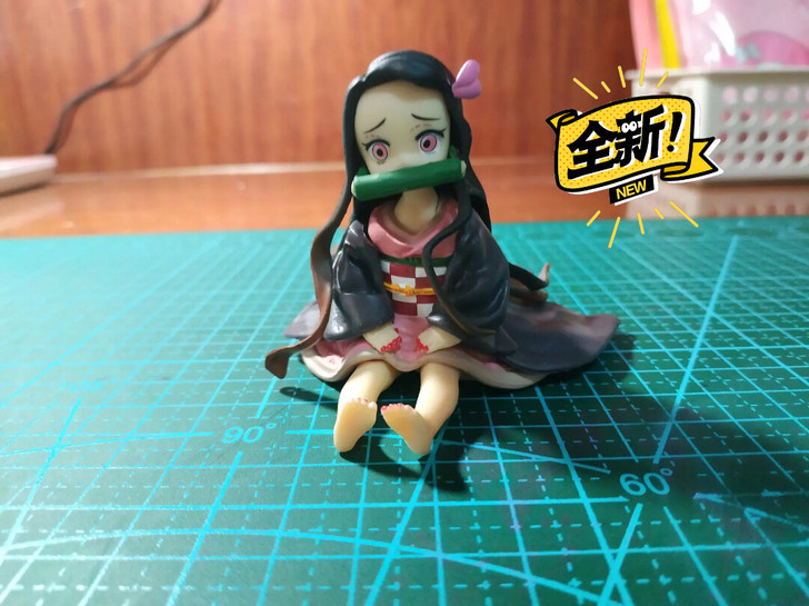 鬼灭之刃灶门祢豆子 动漫周边 掌上系列 Q...