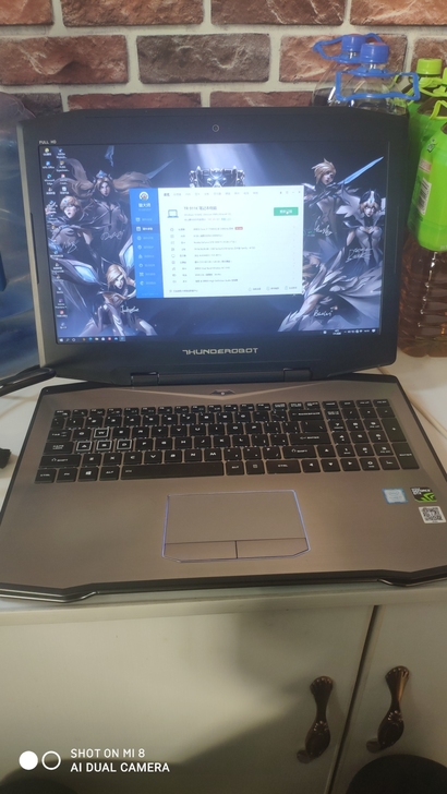 雷神911 i7游戏笔记本 新换的电池,...