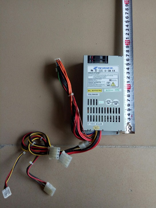 微型的电脑电源一只,电流大,工作正常,