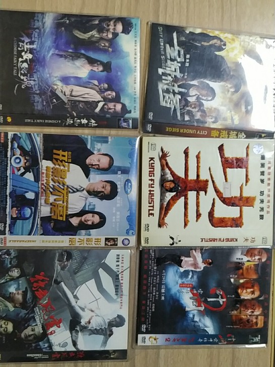 简装国内dvd影碟影片,6元一张,运费10...