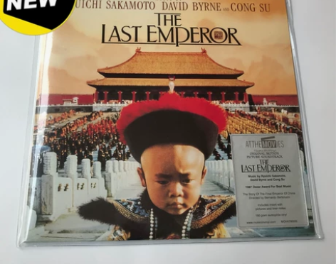 黑胶LP拯版坂本龙一 末代皇帝 电影原声带...