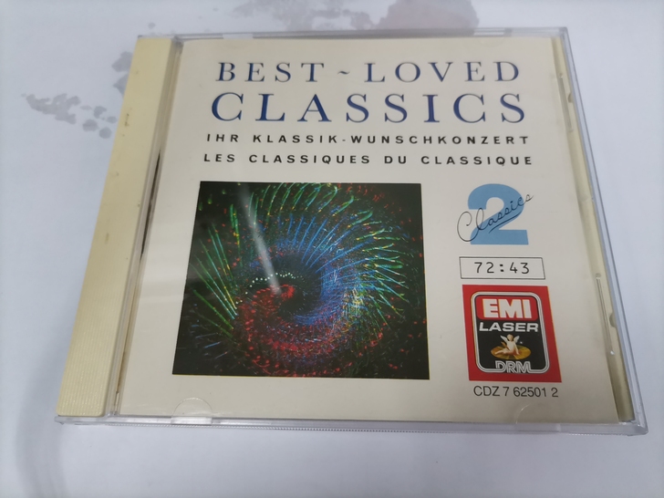 古典音乐中的爱情经典曲目和歌曲，EMI英版...