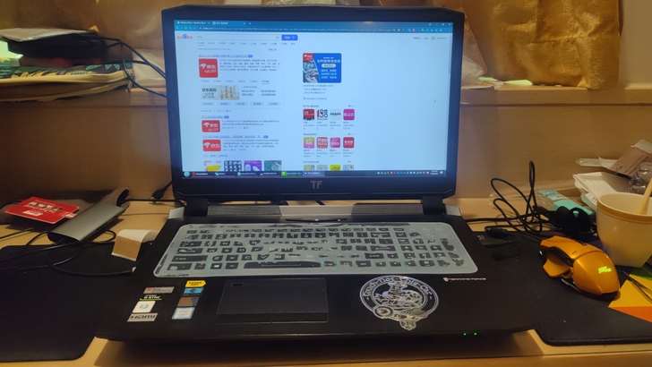 蓝天P775dm2,带g,未来人类标,17...