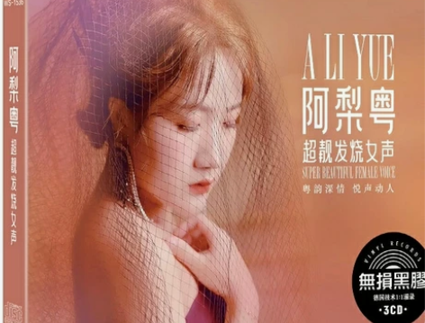 靓声阿梨粤粤语发烧女声人声cd黑胶光盘，3...