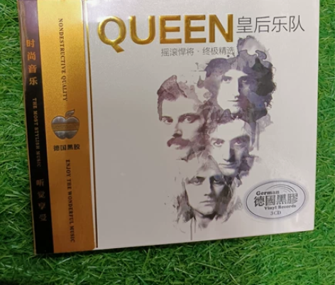 皇后乐队终极精选CD，德国黑胶CD，一盒3...