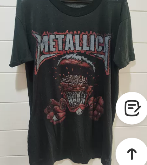 古着vintage独家中古Metallic...