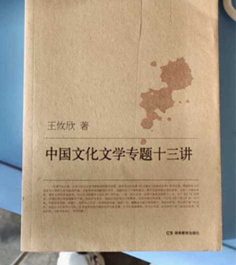 王攸欣《中国文化文学专题十三讲》湖南教育出...
