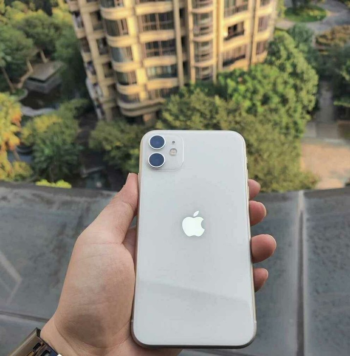 本人自用的苹果11 白色128G换了个12...