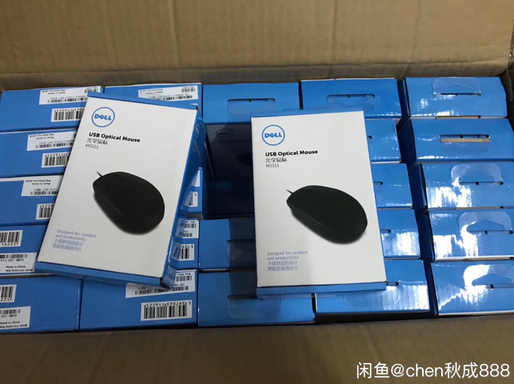 原装正品戴尔MS111有线鼠标，大量库存现...