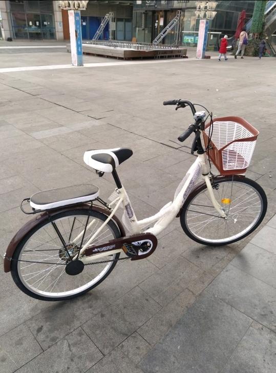 全新24寸自行车,不知道什么牌子,刚买发现...