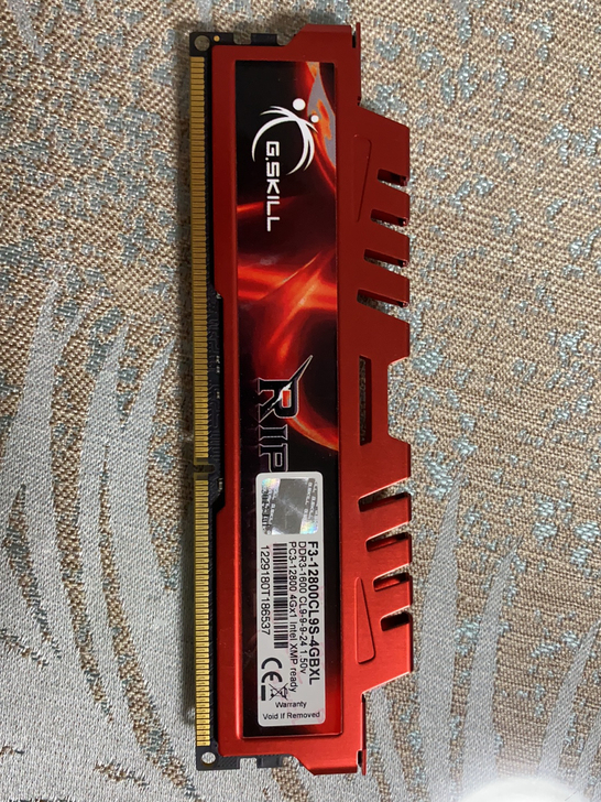 芝奇内存 4G 功能完好